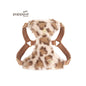 【Puppytie 官方正品】法式時髦豹紋胸背帶｜雪納瑞/泰迪小型犬專用牽引組
