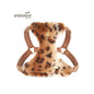 【Puppytie 官方正品】法式時髦豹紋胸背帶｜雪納瑞/泰迪小型犬專用牽引組