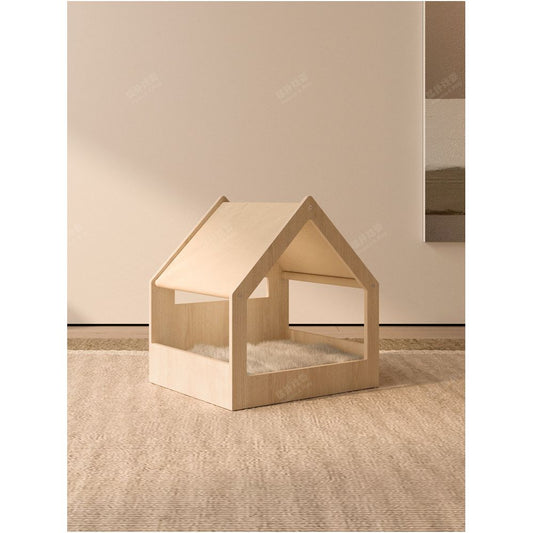 【撒歡系列 Rampage】二合一實木貓別墅｜多功能攀爬架寵物窩