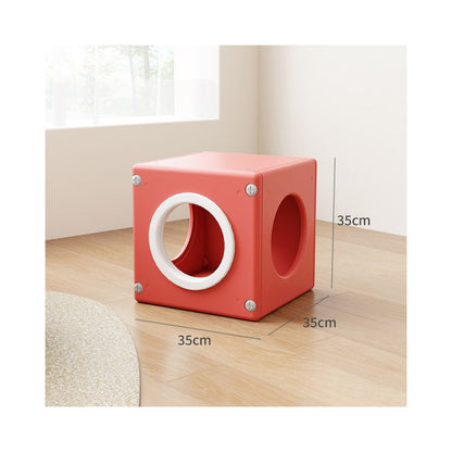 【Claw Villa 官方正品】四季通用隧道貓別墅｜全封閉式深睡貓窩