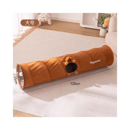 PetElite宠物馆貓隧道逗貓玩具 幼猫自我安撫解悶緩疲寵物用品