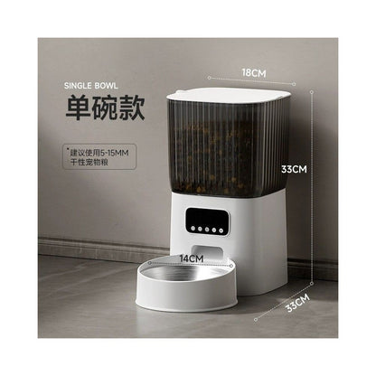 瑞士JOICO貓咪自動餵食器 5L定時定量貓狗通用智能投食機