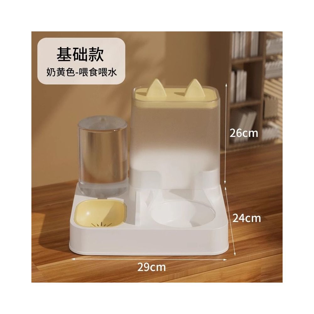 HELLOLEIBOO/徕本自動餵食器飲水一體 不銹鋼貓食盆