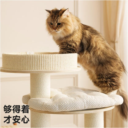 Beast brand Puff Short footed Cat Crawler Rack Small House No Occupation Household Large Cat Special Cat Scratch Board Cat Crawler Rack Integrated image 2