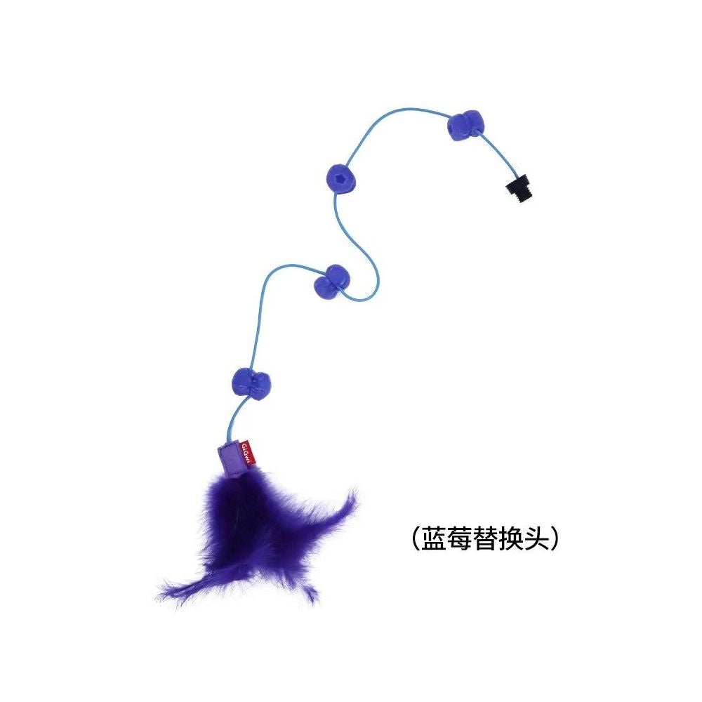 GiGwi a premium cat toy a self entertaining and entertaining tool a cat teaser with durable feathers suitable for cats and kittens and a pet product image 0