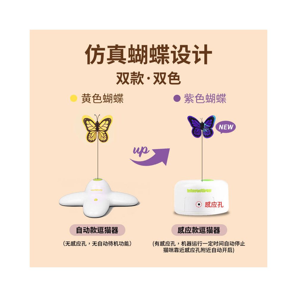 AFP Electric Cat Toy a fun and entertaining device for kittens an automatic cat teaser that helps burn energy image 2