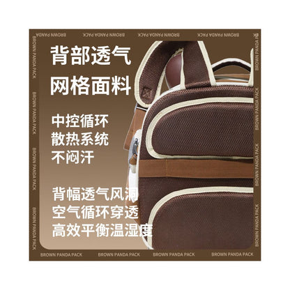 PaiPai Cat Pet Cat Bag Portable Lightweight Cute Large Capacity Backpack Breathable Cat Backpack image 4