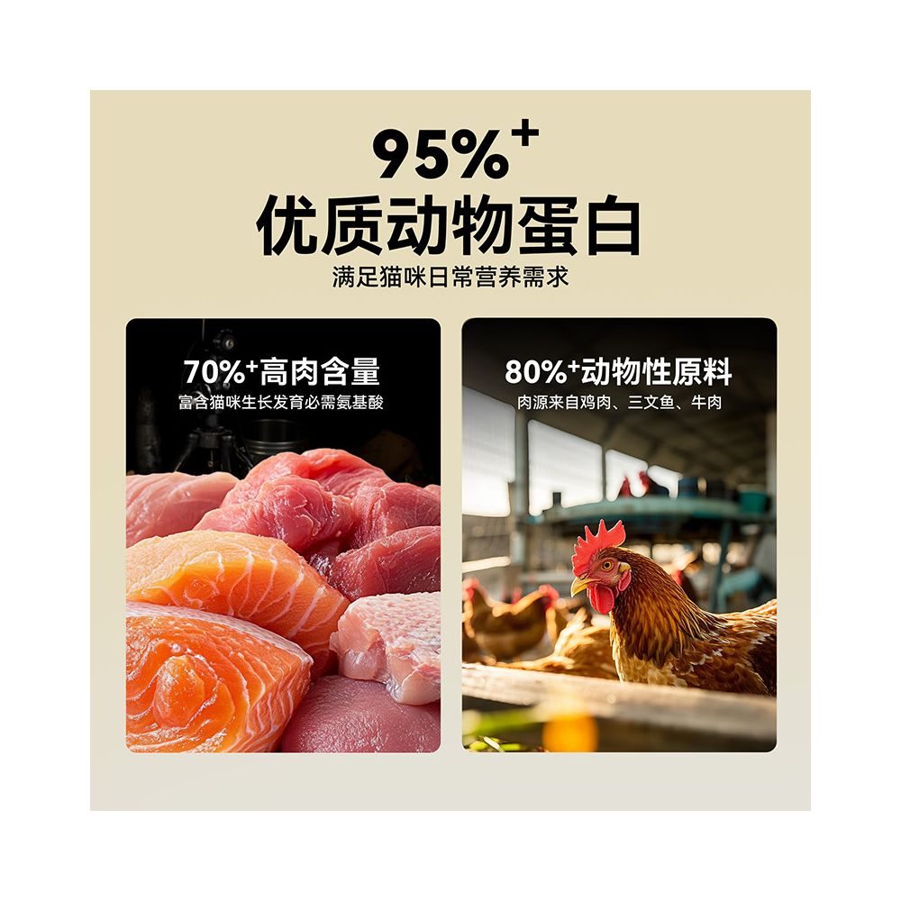 Wanpy Naughty Freeze Dried Double Fresh Cat Food for Kittens Kittens Adult Cats Universal Nutrition Full Price Cat Food Official Flagship Store image 2