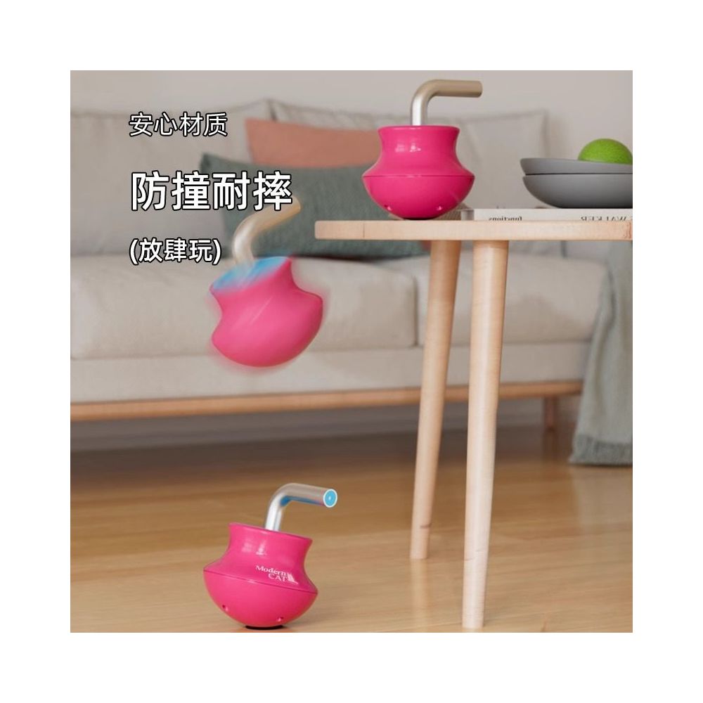 Cat toys are a great tool for relieving boredom such as a cat teaser stick an electric tumbler a cat teaser a laser pen which consumes energy and cat supplies image 5