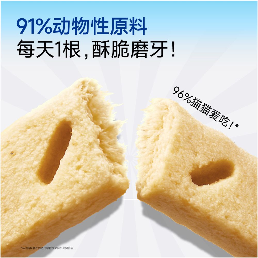 小殼 (Cature) 小白牙系列｜貓用凍乾潔牙棒、深層磨牙去口臭，幼貓成貓潔齒零食 - 吉安寵物用品