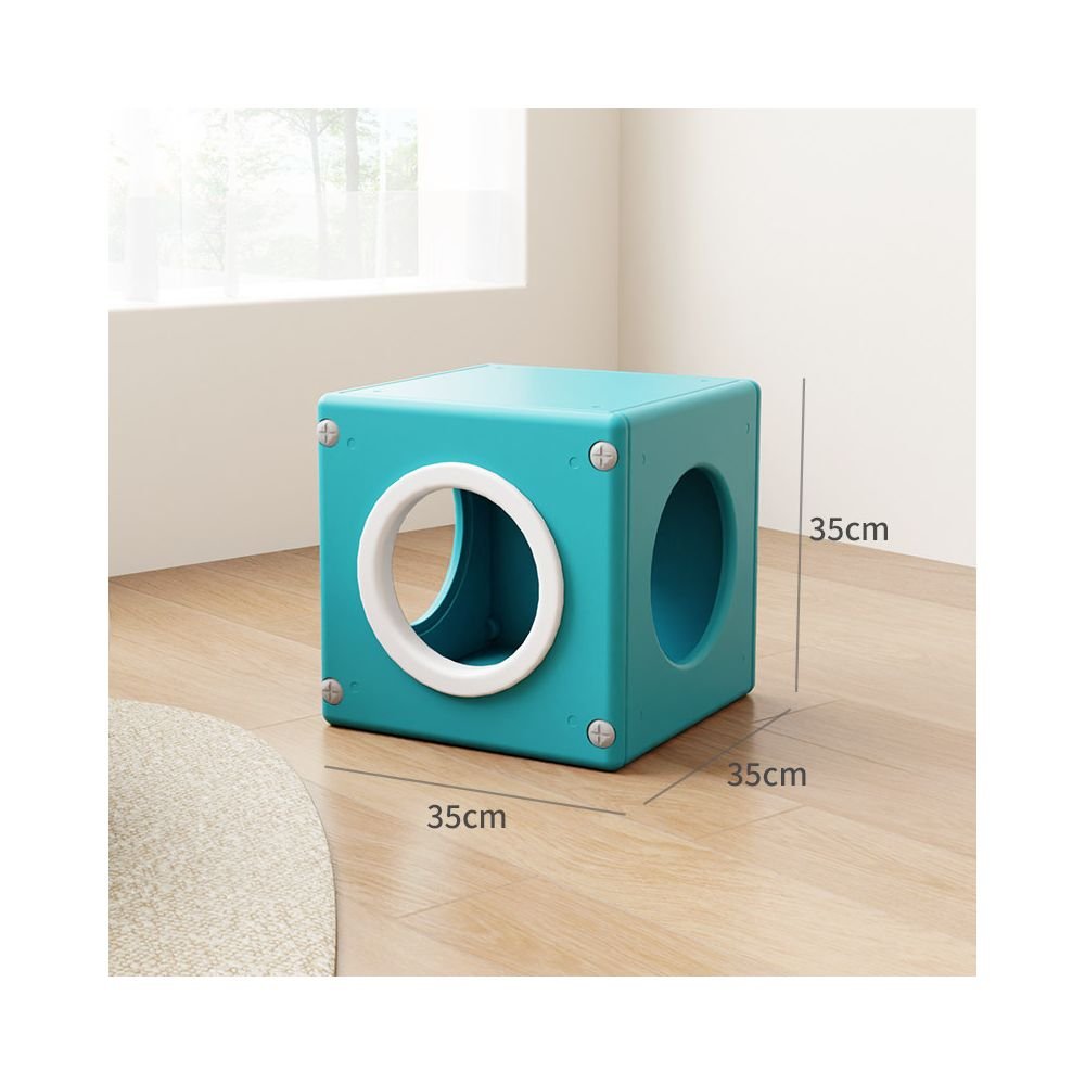 【Claw Villa 官方正品】四季通用隧道貓別墅｜全封閉式深睡貓窩 - 吉安寵物用品