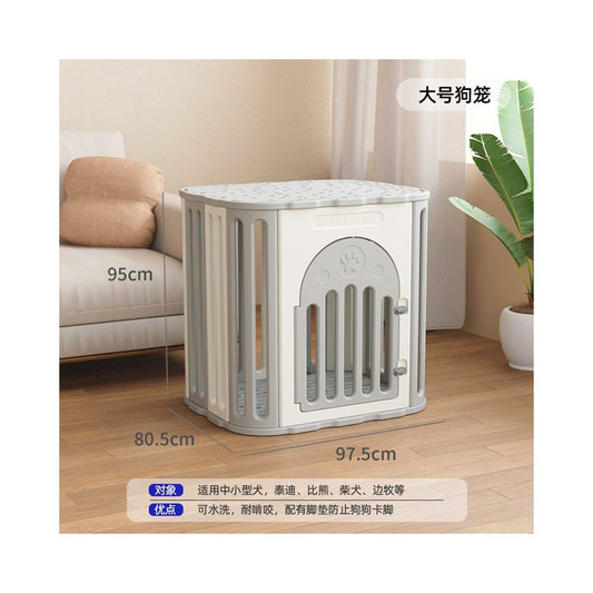 【Claw Villa 官方旗艦】全體型通用室內寵物別墅｜小型/中型/大型犬專用加固狗籠 - 吉安寵物用品