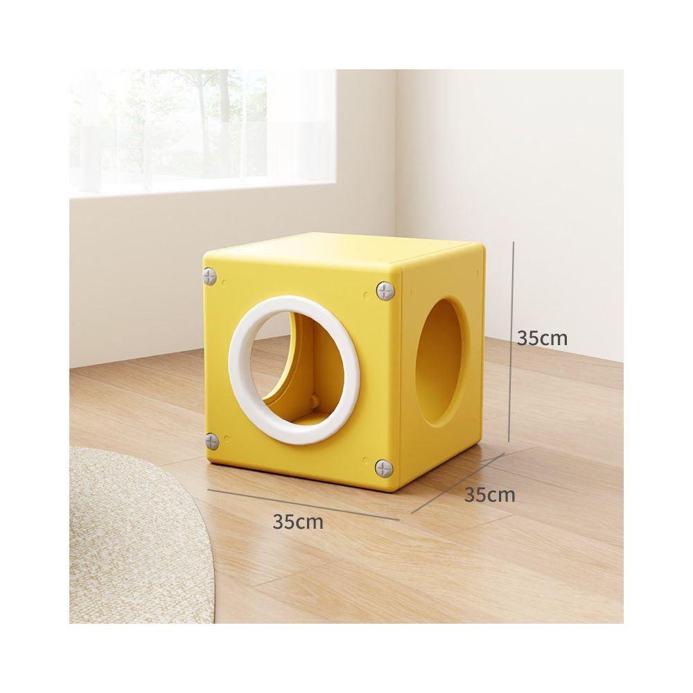 【Claw Villa 官方正品】四季通用隧道貓別墅｜全封閉式深睡貓窩 - 吉安寵物用品