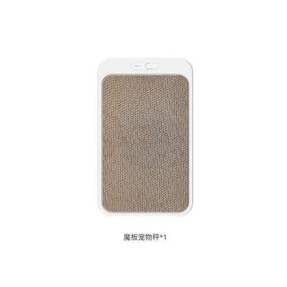 【Homan 霍曼】智能稱重貓抓板｜精準體重監測、窩爪一體磨爪墊，耐磨不掉屑瓦楞紙，貓咪健康管理必備工具 - 吉安宠物用品