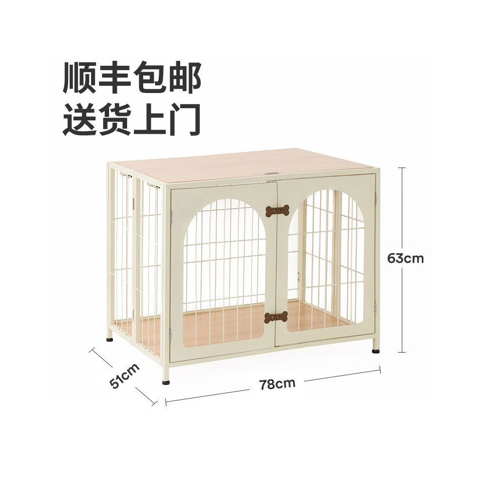 【Zeze 官方旗艦】室內小型犬專用金屬防逃籠｜可移動式家用寵物圍欄 - 吉安寵物用品